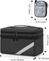 Trunab Medicine Storage and Organizer Bag Empty, Pill Bottle Organizer with Portable Small Pouch, Home First Aid Box