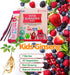 Vita Ginseng Kids Vitamin D, 7 Berries, Banana, 20 Vegetables, Milk Powder for Immune Support, Focus, 30 Packets