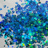 LoveOurHome 60g Valentine Holographic Heart Chunky Glitter - Resin Accessories Craft Supplies for Nail Art Decor