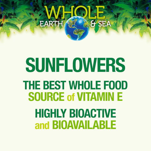 Whole Earth & Sea Sunflower Vitamin E, Whole Food Supplement