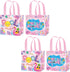 C L cooper life 12pcs Summer Pool Party Gift Treat Bags, Pink Hello Summer Theme Non-Woven Bags for Girls