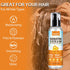 Keratin Protein Hair Serum for Frizzy Hair, Nourishing & Repairing Treatment with Castor Oil for Shine