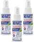 No Natz Botanical Bug Repellent, 2 Ounce Spray Bottle, 3-Pack, Effective for Gnat, Mosquito, Biting Flies, DEET-Free