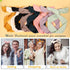 Wire Headbands for Women, Solid Color Wire Hair Wraps with 8PCS Twist Bow Headband Hair Accessories