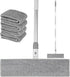 15 inch Microfiber Mop for Hardwood Floor Cleaning, Professional Dust Mop with 4 Reusable Mop Pads & Stainless Steel