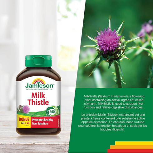 Jamieson Milk Thistle Bonus for Liver Health