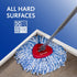 O-Cedar EasyWring RinseClean Refill, 4-Pack, Blue, 4 Count for Easy Cleaning