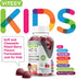 Kids Multivitamin Gummies with Probiotics - 8-1 Kids Vitamins for Immune Health Support with Vitamin C, D3, B12, B6, Zinc, Elderberry, Selenium - Vegetarian - Chewable Tasty Berry Flavored Gummy