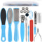 Professional Pedicure Tools Kit | 20 in 1 Stainless Steel Foot Supplies Set | Callus Dead Skin Remover for Home or Salon
