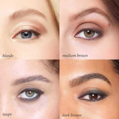 Julep Brow 101 Sculpting Pencil & Tinted Brow Gel Set, Dual-Ended Eyebrow Tool for Perfectly Defined Medium Brown Brows