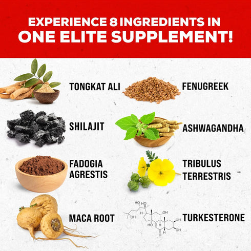 Novo Blends 3000mg 15,000mg 1000mg 2000mg 4000mg 1500mg 500mg 500mg, 8-in-1 Shilajit Tongkat Ali Fadogia Agrestis Maca
