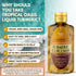 Tropical Oasis Liquid Turmeric Curcumin w/Bioperine, 1650mg Maximum Strength Supplement with Black Pepper & Vitamin C,