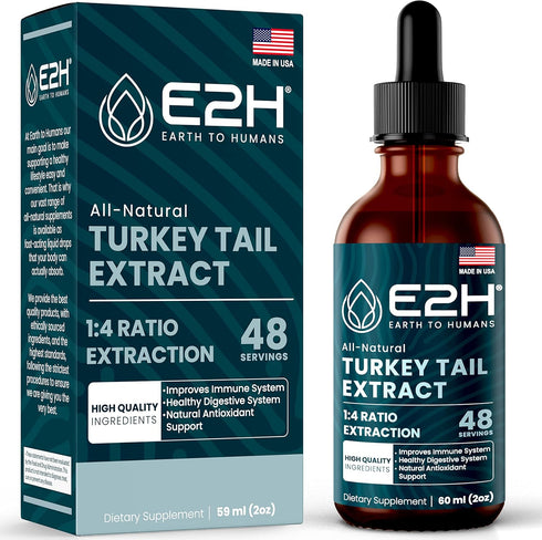Turkey Tail Mushroom Extract - Faster Absorption Than Turkey Tail Mushroom Capsules