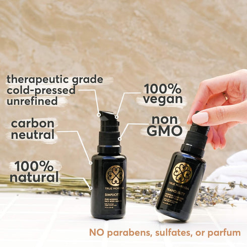 True Moringa Oil - 100% Pure Cold-Pressed Oil for Face, Body & Hair, Unrefined, 30 ml (Neroli)