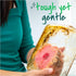 Scratch,1 Scotch-Brite Flex Scrub, Pink, Non-Scratch Dish Sponge with Flexible Shape, Non- Kitchen Sponge