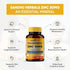 Zinc 50mg Supplement, 120 Vegetarian Capsules, Highly Absorbable for Immune Support, Gluten Free