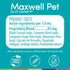 Maxwell Pet by Dr.Garber – Hip & Joint Supplement Drops for Dogs - 90ml Natural Biotherapy