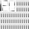 120Pcs Interdental Brushes - 360° Bendable Soft Bristles for Gum Braces Oral Teeth Cleaning Tool (Black, White)