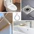 61 Inch Flexible Grabber Claw Pick Up Tool with 4 Bendable Claws for Sink Drain Clog Removal