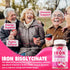 Vegan Iron Filled Gummies for Women - Non Constipating High Absorption 26mg Gentle Bisglycinate Iron with Vitamin C,