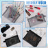 15 Pcs Mesh Zipper Pouch, Makeup Bags, Nylon Mesh Travel Bags, Zipper Pouches for Organizing Travel