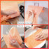 Cleaning Cloths Wipe Roll, Reusable Kitchen Cleaning Wipe, Wash Rags for Home, Kitchen Use (Orange)