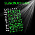 TailaiMei 9 Sheets Halloween Nail Stickers | Glow in The Dark Fluorescent Design Nail Decals for DIY Manicure