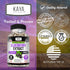 Kaya Naturals Elderberry Immune Support, 1200mg Elderberry Extract, Premium Antioxidant Vitamins, 30 Count