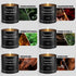 HOFOGOTOWIN Set 6 Pack Men's Scented Candles Gift - Luxury Soy Candles for Home Scented, Masculine Woodsy Fragrances:
