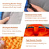 20 Feet High Reach Wall Duster, Chenille Microfiber Cleaning Head with 3-14 ft Spliceable Pole for Home & High Ceilings