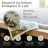 Set 6 Pack Swedish Dishcloths Floral Designs Gift Reusable Compostable Cellulose Sponge Cloth Eco-Friendly Paper Towel
