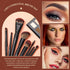 Jessup Full Makeup Brushes Set 13pcs, Professional Vegan Foundation Powder Blush Highlight Eyeshadow Blending Concealer