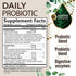 Daily Probiotics and Prebiotics 60 Billion CFU - 10 Diverse Strains for Digestion, Vaginal & Immune Health Support - Digestive Support for Men and Women, Dairy, Soy and Gluten Free - 120 Capsules