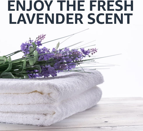 Amazon Basics Concentrated Liquid Laundry Detergent, Lavender, 110 Count, 82.5 Fl Oz