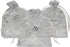 100pcs Sheer Organza Favor Bags, Wedding Baby Shower Gift Bags with Drawstring Pouches, 5x7, Silver