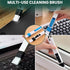 Solvra 14 Set Pcs Crevice Cleaning Brush Hard Bristle Cleaning Tools for Grout, Tile Floors, Gaps & Narrow Spaces