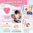 Pack Mark and Lolas First Period Pal Gift Box | First Period Kit for Tweens & Teens | Pads, Panty Liners