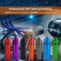 Small Portable Pill Organizer Keychain, 3 Pack Waterproof Metal Pill Holder for Travel