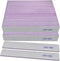 Nail Files (50 Pack) | 100/180 Grit Emery Boards for Natural and Acrylic Nails, Double Sided Reusable Manicure