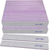 Nail Files (50 Pack) | 100/180 Grit Emery Boards for Natural and Acrylic Nails, Double Sided Reusable Manicure