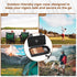 Flauno Travel Cigar Humidor Case, Portable Box with Humidifier Disc & Cutter, Waterproof and Airtight for 10 Cigars