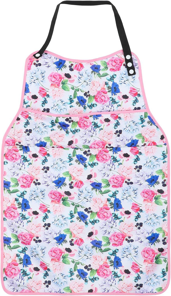 Sorcristy Adult Bib for Women, Reusable Adult Bibs for Eating with Crumb Catcher,