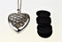 Wild Essentials 24 inch 6 Heart of Chrome Essential Oil Diffuser Nickel Free Alloy Locket Pendant with Chain, Refill