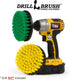 Power Scrubber Bathroom and Kitchen Brush Set, Cleaning Supplies, Drill Brush, Bath Mat, Soap Scum, Hard Water, Rust