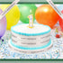 30 Yards 5/8 Inch Cotton Happy Birthday Ribbon for Gift Wrapping, Party Supplies