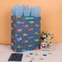 wishinside 13 Set 1 Large Helicopter Plane Gift Bag with Handles, Greeting Card, Tissue Papers and Stickers for Boys
