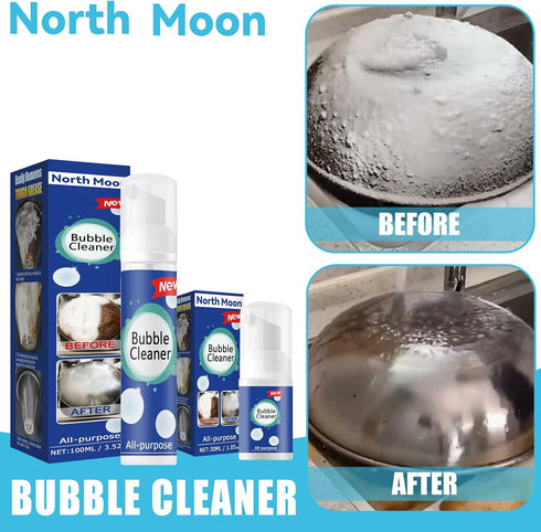 WKHOEOYV Spray(2PC) Bubble Cleaner Foaming Heavy Oil Stain Cleaner, All Purpose Bubble Cleaner Kitchen Deep Cleaning