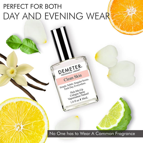 DEMETER Clean Skin Cologne Spray, 1 oz