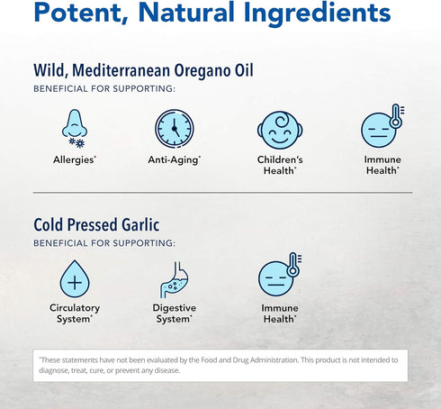 NORTH AMERICAN HERB & SPICE OregaMax - Wild Oregano Supplement - 90 Capsules for Digestive & Immune Support