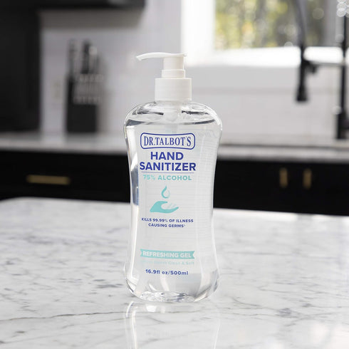Talbot's 16.9 Oz Dr. Refreshing Gel Hand Sanitizer With Easy Pump, Fragrance Free, Fl
